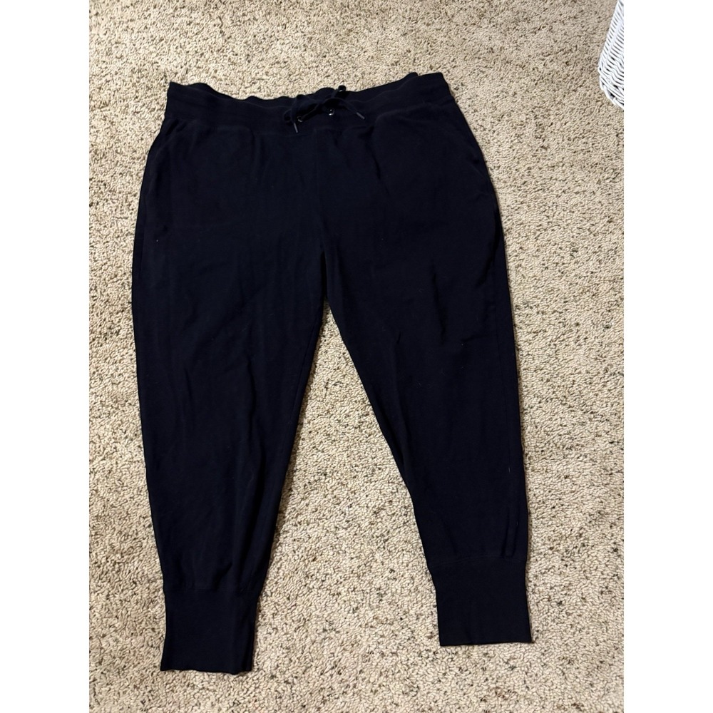 Women's Torrid Black‎ Cropped Sweatpant Joggers Size 4X
